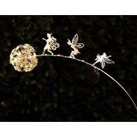 Marco Paul Dandelion & Fairy Solar Stake Light in Silver