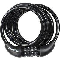 Master Lock Self Coiling Combination Cable 1.8m X 8mm