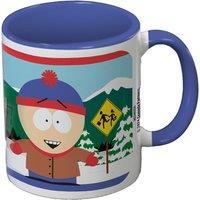 South Park Two Tone Stan Mug in Bright Blue