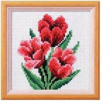 Orchidea XSTITCH KIT TULIP - Cross Stitch Kit: Tulip in White