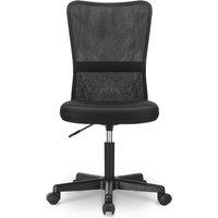 Matteo Adjustable Swivel Office Chair Computer Desk Chair (Black) in Black