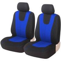 VOGREX Blue 2x Universal Car Seat Cover Front Chair Dustproof