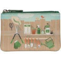 Mala leather Women's Gardening Coin Leather Purse in Green