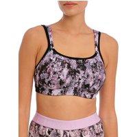 Freya Women's High-Octane Underwired Sports Bra in Pink | Size: 28H