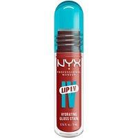 NYX Professional Makeup Women's Lip IV Hydrating Gloss Stain, Lip Gloss 5ml in Burst That Tang