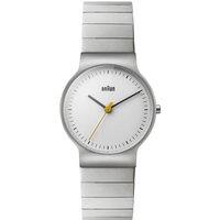Braun Women's BN0211SLBTL Classic 37mm Quartz Watch in Silver