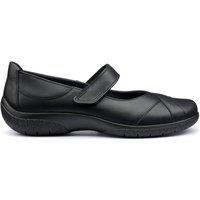 Hotter Women's Wide Fit 'Hope' Mary Janes in Black | Size: 7.5