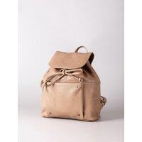 Lakeland Leather Women's 'Harstone' Leather Backpack in Taupe