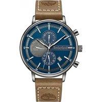 Timberland Men's TDWGF2182901 Sterling 43mm Quartz Watch in Brown