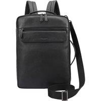 Paul Costelloe Men's Steve Leather Backpack in Black