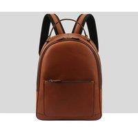 Paul Costelloe Men's Carter Leather Backpack in Brown