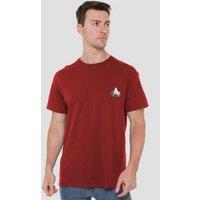 Star Trek TNG Command Emblem T-Shirt, Cardinal in Red | Size: Medium