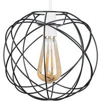 ValueLights Rutherford Black Ceiling Pendant Shade