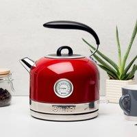 Haden Jersey Electric Kettle - 1.5L, Stainless Steel, Cordless & Quiet Operation, w/ Removable Filter, Rapid Boil, Indicator Light & Precise Temp
