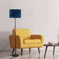 ValueLights Charlie Modern Stem Grey Floor Lamp