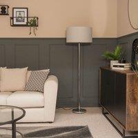 ValueLights Charlie Silver Floor Lamp Base