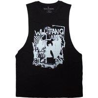 Willie Nelson Graffiti Logo Vest Top in Black | Size: 2XL