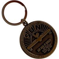 Elvis Presley Blue Moon keyring Keychain in Brown