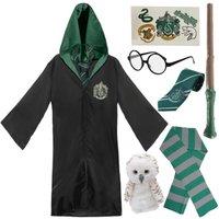 I Love Fancy Dress Harry Potter Costume - Slytherin - 7 Pcs | Size: Small