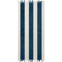Vinga Valmer Beach Towel in Navy