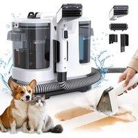 Dragodirect Portable Spot Cleaner 15000Pa with Clean & Waste Water Tanks in White
