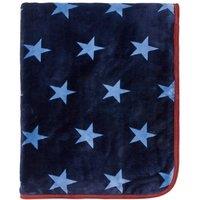 Helena Springfield 'Star' Fleece Throw in Blue | Size: 140 cm x 180 cm