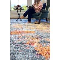 Kukoon Multicolour Distressed Abstract Soft Pile Kitchen Living Room Area Rug | Size: 160 cm x 230 cm