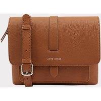 Lloyd Baker Women's Evelyn Leather Cross Body Bag in Camel