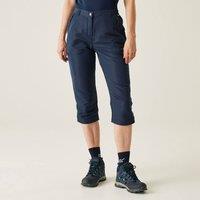 Regatta Women's Chaska v3 Capri Trousers in Navy | Size: 18