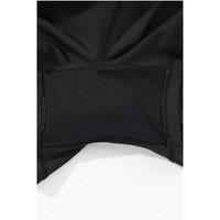 Everyday The Label Women's Black Pocketed Wide Waistband Swim Shorts | Size: 18