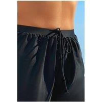 Everyday The Label Women's Black Scalloped Trim Beach Shorts | Size: 14