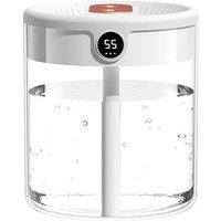 VOGREX 2L Air Humidifier LED Humidifer Cool Mist Air Purifier in White