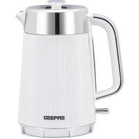 Geepas Arcus Kettle 1.7L Jug Kettle 3000W in White