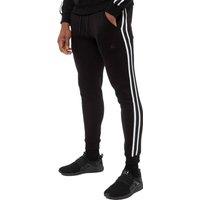 Enzo Men's Slim Fit Tape Joggers in Black | Size: XL