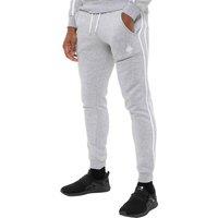 Enzo Men's Slim Fit Tape Joggers in Grey | Size: Small