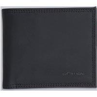 Animal Men's Classic Durable Compact Lightweight Multipocketed Coin Purse Wallet in Black