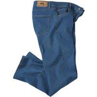 Atlas for Men Men's Stretch Regular Jeans in Blue | Size: 36R