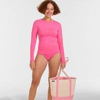 Lands' End Women's Rash Vest in Pink | Size: 16-18
