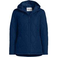 Lands' End Women's Petite FeatherFree Insulated Onion Quilted Jacket in Navy | Size: 16-18