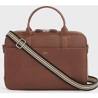 OSPREY LONDON Women's The Chiswick Leather Laptop Bag in Tan