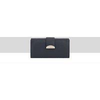 Dents Women's Carman Leather Purse in Navy