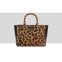 Paul Costelloe Women's Georgina Leather Shoulder Bag in Black