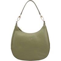 Paul Costelloe Women's Anano Leather Tote/Shoulder Bag in Green