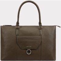 Lloyd Baker Women's Dariah Leather Shoulder Bag in Khaki
