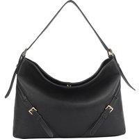 Paul Costelloe Women's Cecily Leather Shoulder Bag in Black