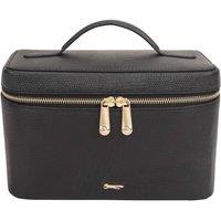 Paul Costelloe Women's Nadia Leather Wash Bag in Black