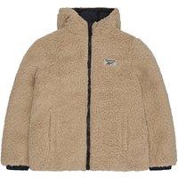 Reebok Women's Reversible Puffer Sherpa in Black | Size: Large