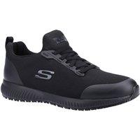 Skechers Men's Squad SR Myton Occupational Shoe in Black | Size: 6