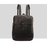 Paul Costelloe Men's Grayson Leather Backpack in Black