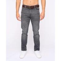 Bewley&Ritch Newbury Men's Straight-Fit Stretch Jeans in Grey | Size: 36R